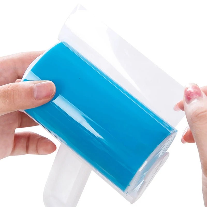 Reusable Washable Lint Roller – Silicone Sticky Pet Hair Remover for Clothes, Sofa, Carpet & Car Seats - Goodify Mart