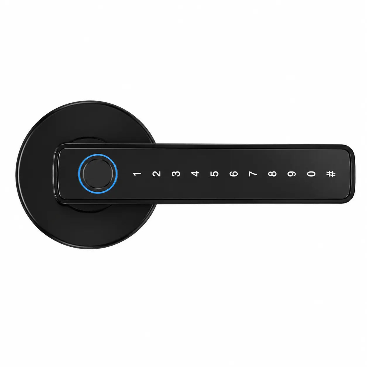 RAYKUBE M5 Smart Fingerprint Door Lock – Tuya BLE Digital Lock with App, Password, Card & Key Access