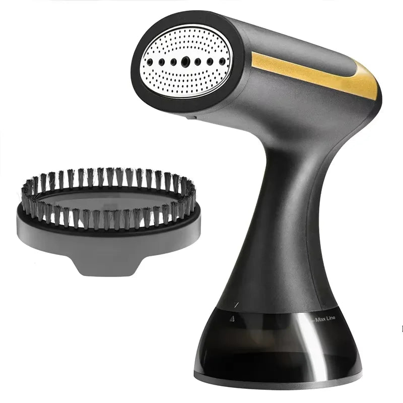 220V Mini Handheld Garment Steamer – Touchscreen Vertical Clothes Iron for Home and Travel