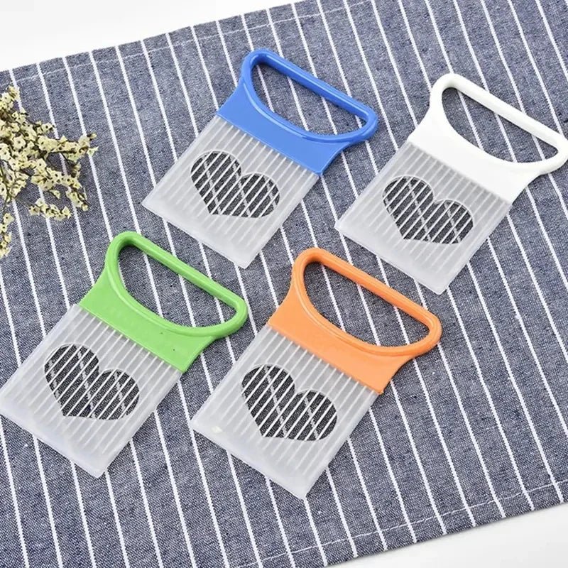 Colorful Onion Slicer with Stainless Steel Holder - Goodify Mart