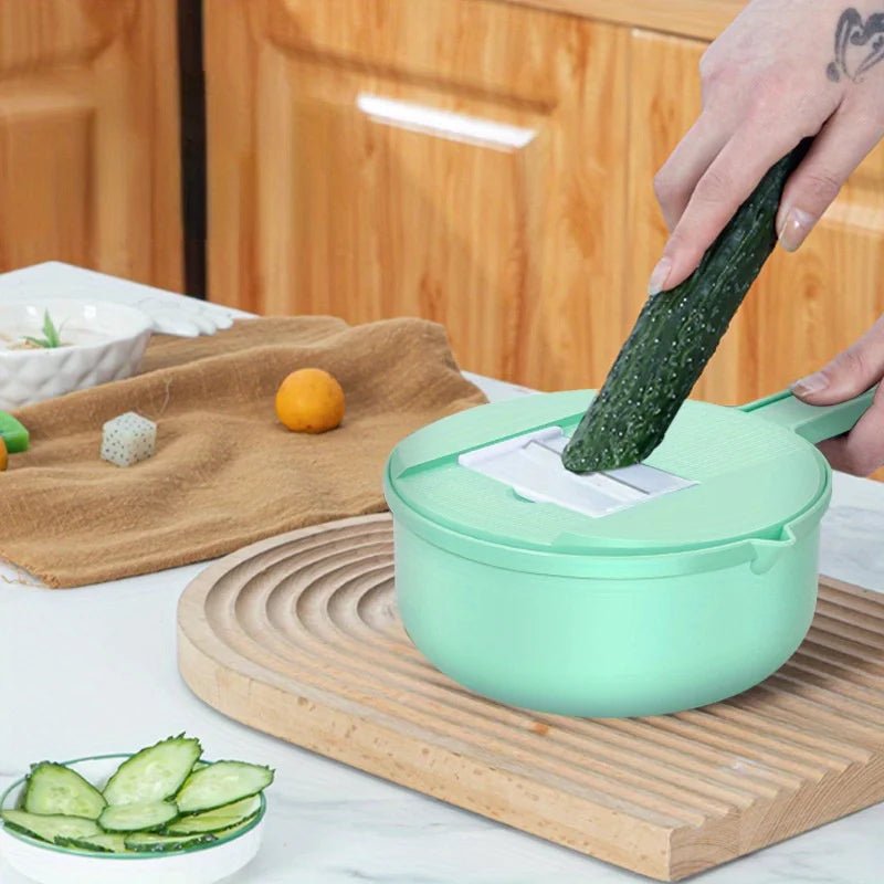 9-in-1 Multifunctional Vegetable Chopper & Slicer - Goodify Mart