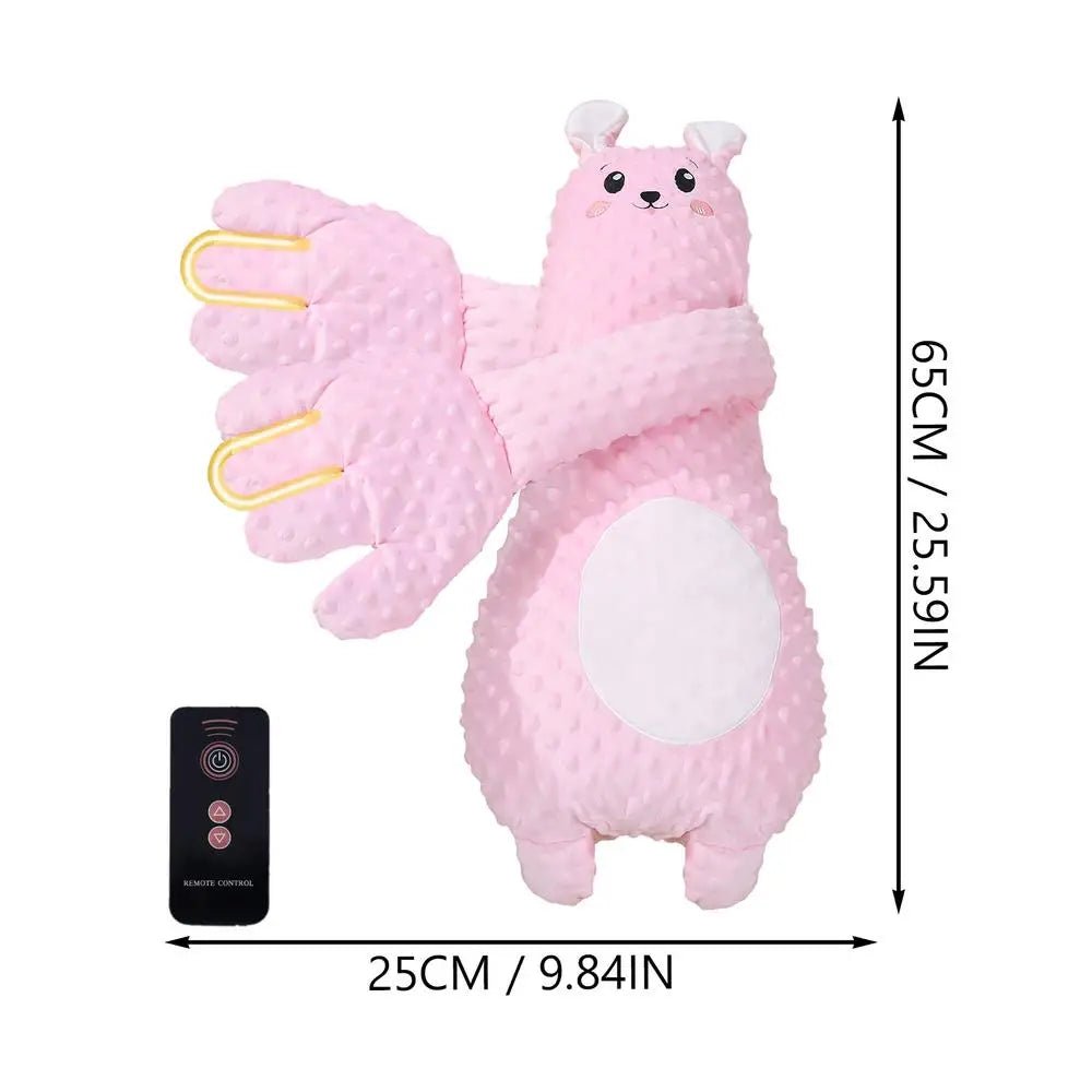 Remote Control Baby Sleep Soothing Plush Bear – Electric Patting Comfort Pillow for Infants (65cm) - Goodify Mart
