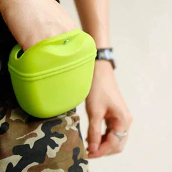 Portable Dog Training Treat Pouch – Silicone Waist Bag for Obedience, Agility & Outdoor Walking - Goodify Mart