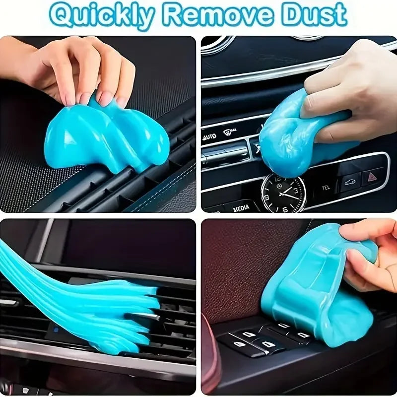 70g Car Cleaning Gel For Air Vents, Dashboards And Keyboards – Dust Remover