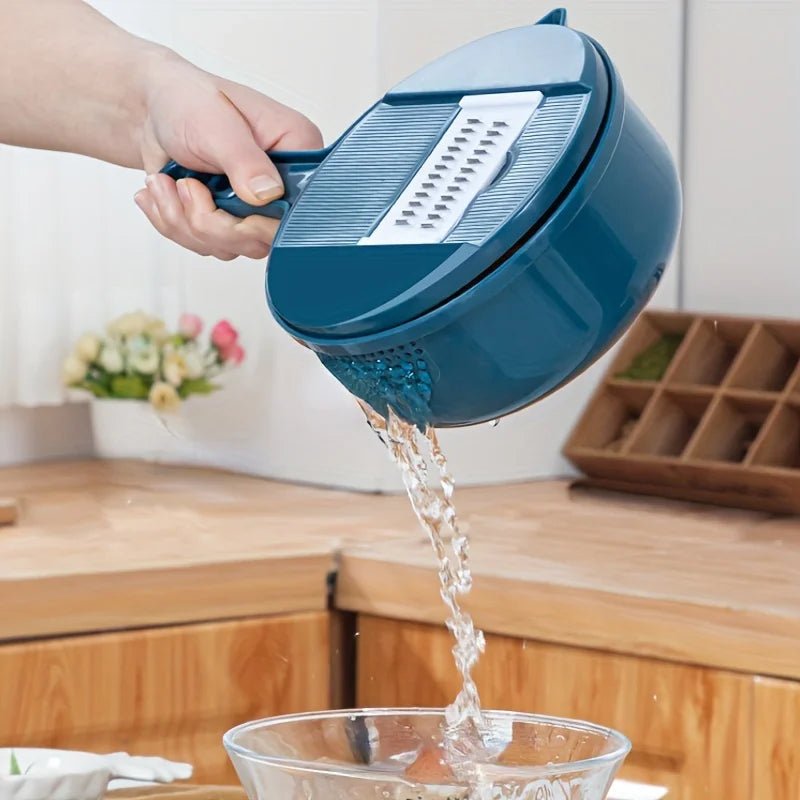 9-in-1 Multifunctional Vegetable Chopper & Slicer - Goodify Mart
