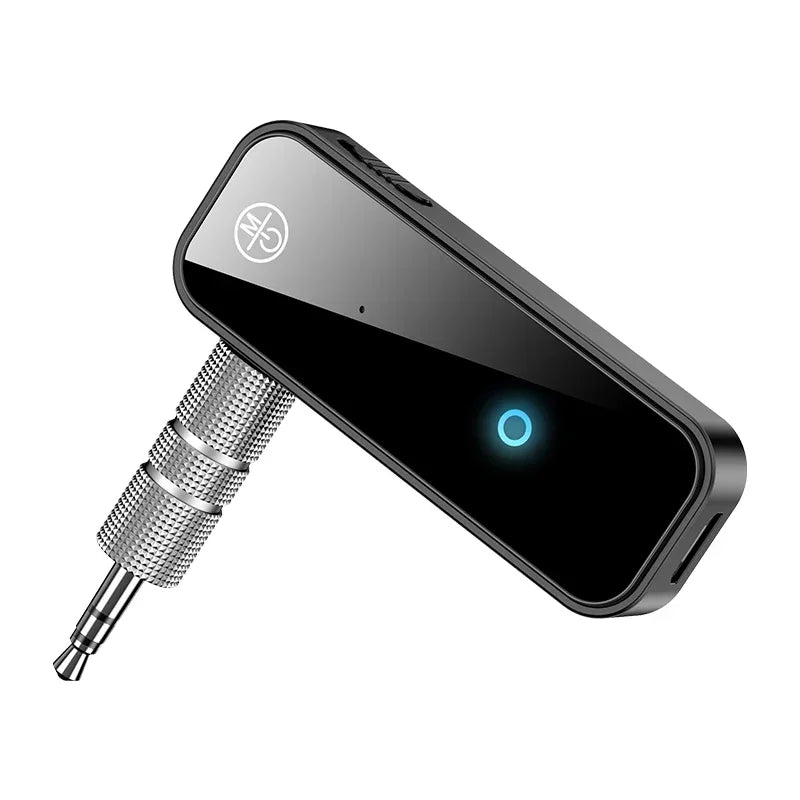 VIKEFON C28 Bluetooth 5.0 Transmitter & Receiver – 2-in-1 3.5mm AUX Audio Adapter