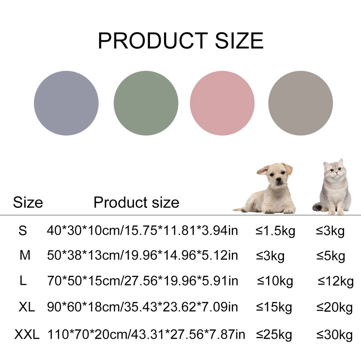 Large Corduroy Dog Sofa Bed – Warm Washable Cushion For Dogs & Cats