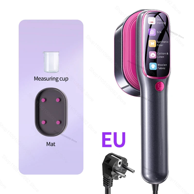 220V 1200W Handheld Garment Steamer – 5-Level Portable Steam Iron for Clothes
