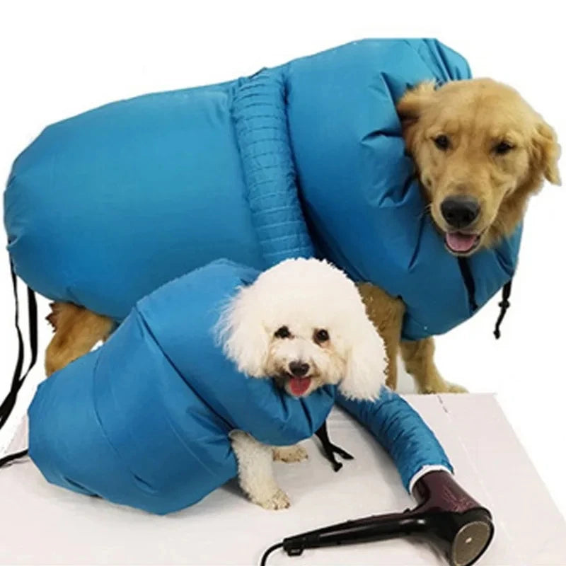 Portable Folding Dog Hair Dryer Bag – Efficient Pet Drying Blow Bag for Dogs & Cats