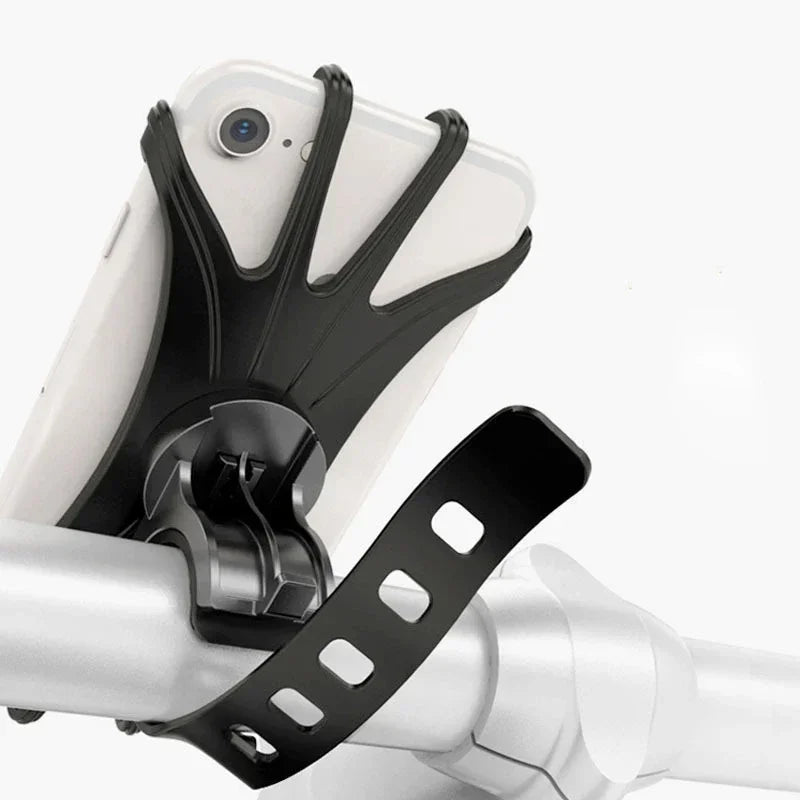 Maerknon Universal Bike Phone Holder – Bicycle & Motorcycle Handlebar Mount