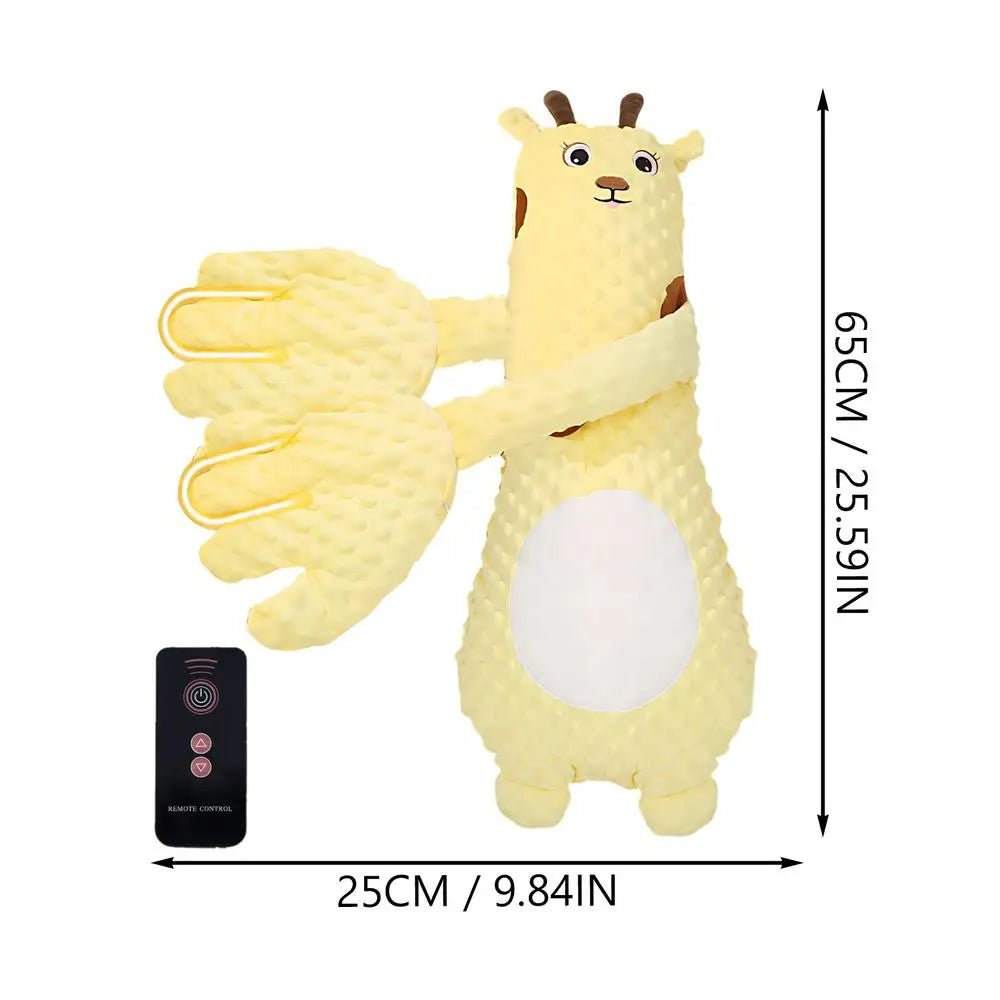 Remote Control Baby Sleep Soothing Plush Bear – Electric Patting Comfort Pillow for Infants (65cm) - Goodify Mart