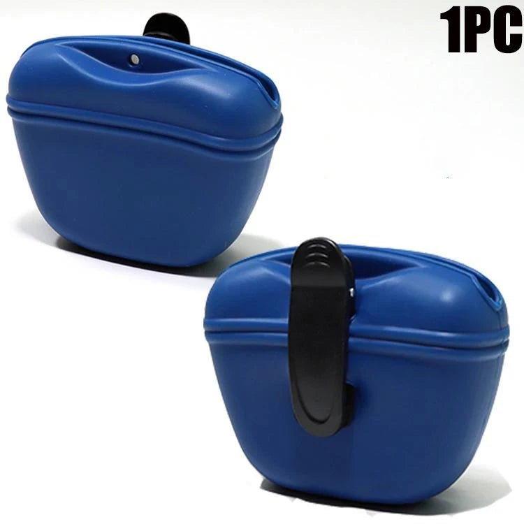 Portable Dog Training Treat Pouch – Silicone Waist Bag for Obedience, Agility & Outdoor Walking - Goodify Mart
