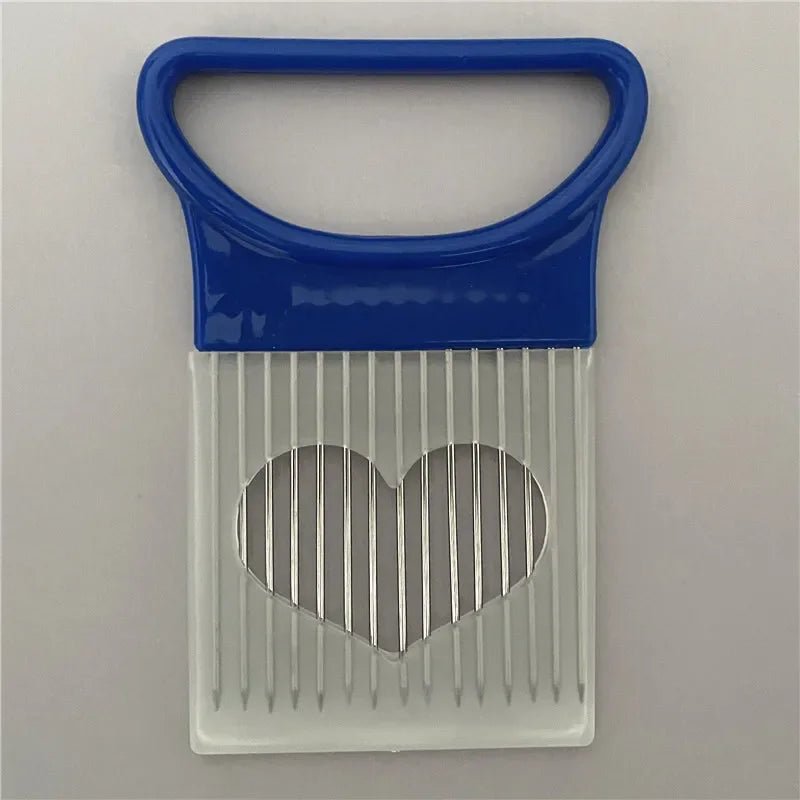Colorful Onion Slicer with Stainless Steel Holder - Goodify Mart