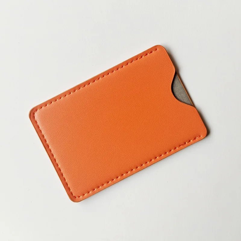 Ultra-Thin RFID-Blocking PU Card Sleeve – Bank, ID and Travel Card Holder - Goodify Mart