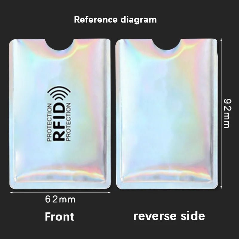 RFID-Blocking Card Protector Sleeves – 5 or 10-Pack Anti-Skimming Wallet Inserts - Goodify Mart