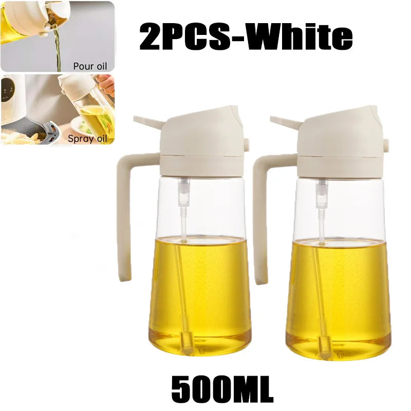 Oil Spray Bottle 200/300/500ml – Olive Oil Sprayer for BBQ, Cooking & Baking