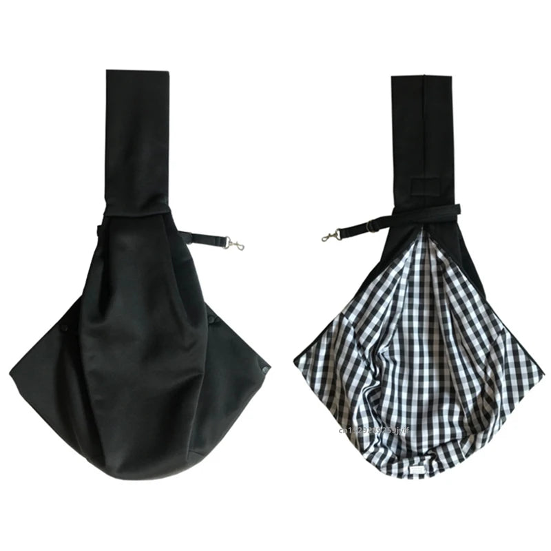 Comfortable Pet Sling Carrier – Crossbody Shoulder Bag for Small Dogs & Cats