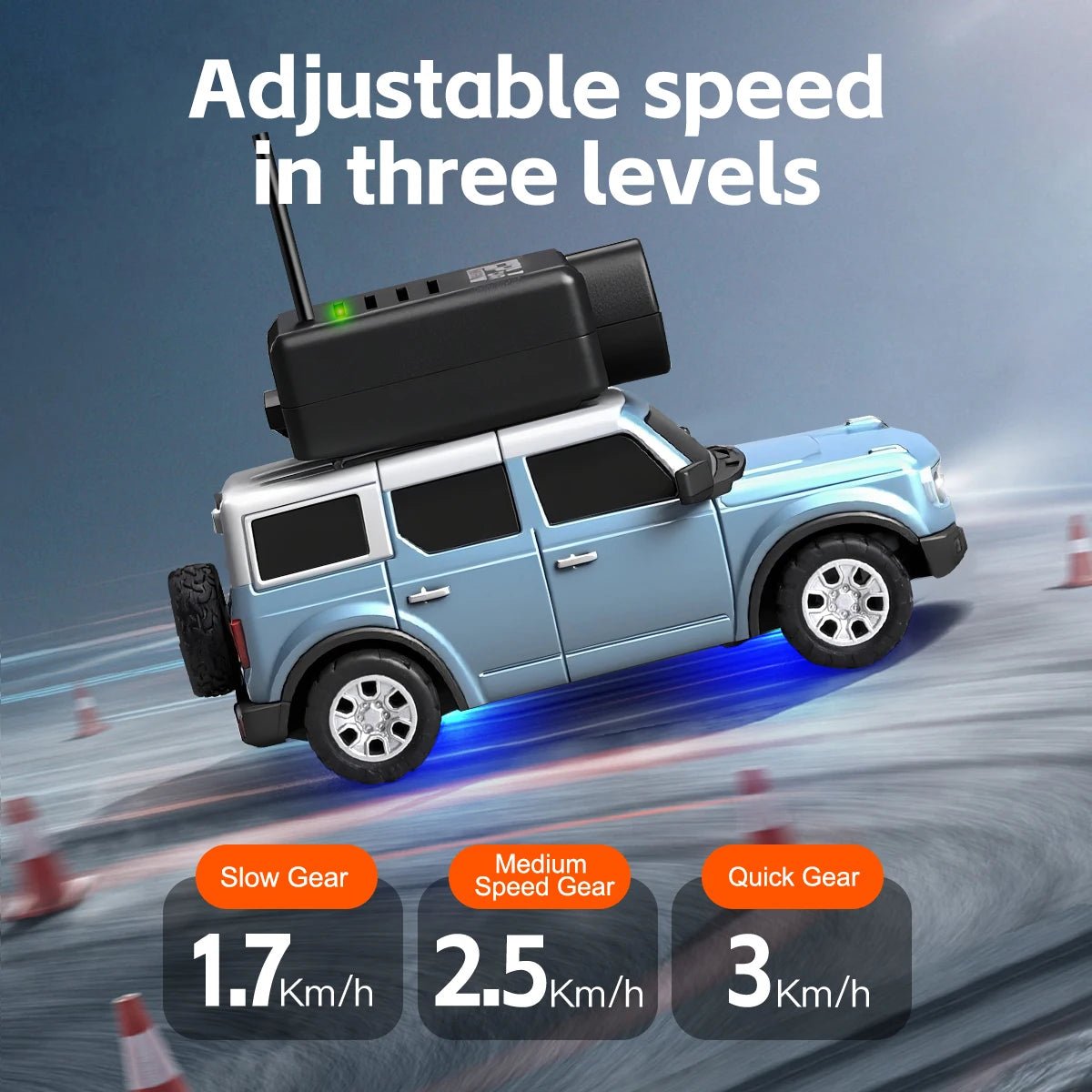WLtoys 1/64 Mini RC Car with 720P FPV Camera Wifi APP Control 2.4G Reomte Contorl Racing Vehicle Toy for Children 6405 6406 - Goodify Mart