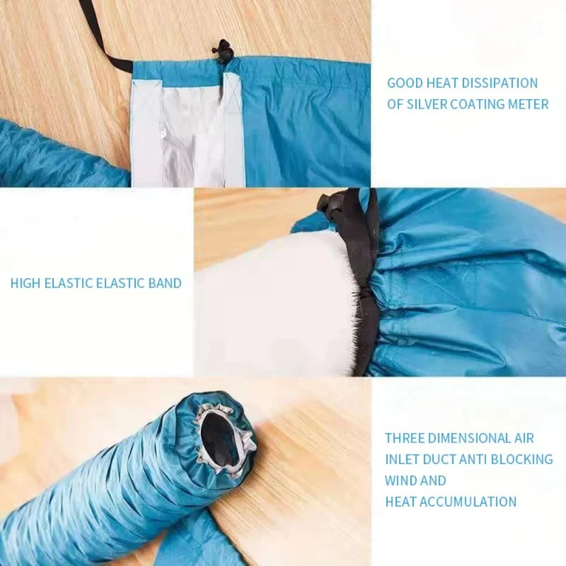 Portable Folding Dog Hair Dryer Bag – Efficient Pet Drying Blow Bag for Dogs & Cats