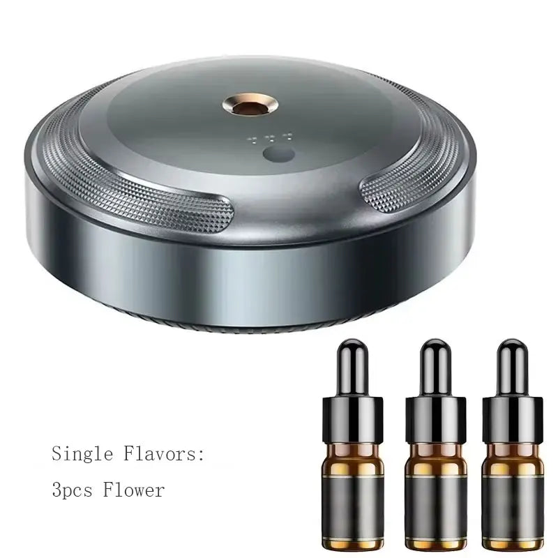 XMSJ OV-5 Smart Car Aroma Diffuser – Essential Oil Mist Freshener With 3 Fragrances
