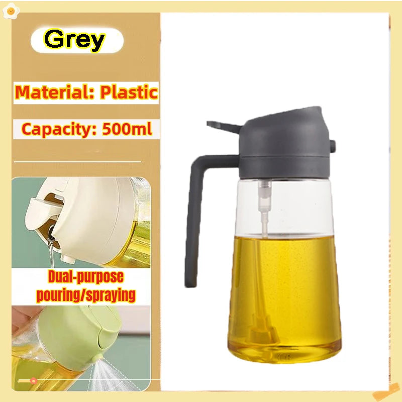 Oil Spray Bottle 200/300/500ml – Olive Oil Sprayer for BBQ, Cooking & Baking