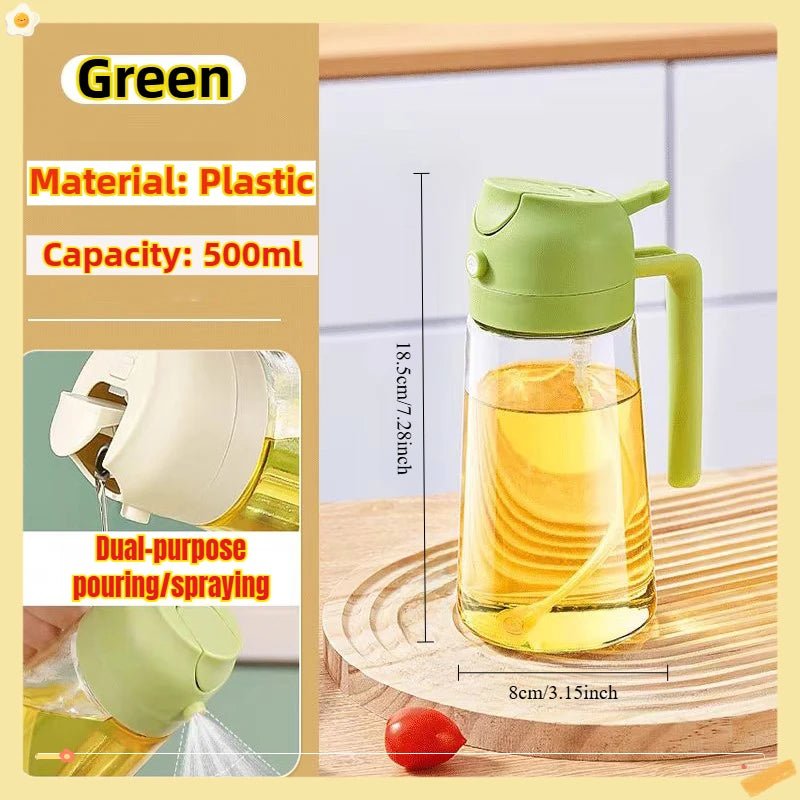 Oil Spray Bottle 200/300/500ml – Olive Oil Sprayer for BBQ, Cooking & Baking - Goodify Mart