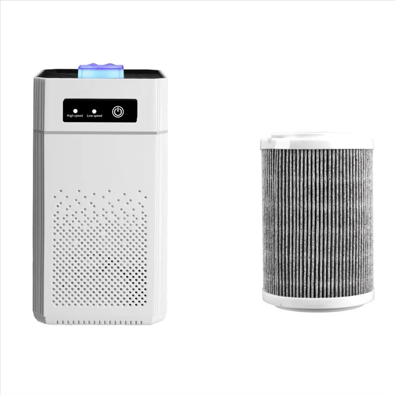 HOMEFISH USB Portable Air Purifier with Aromatherapy