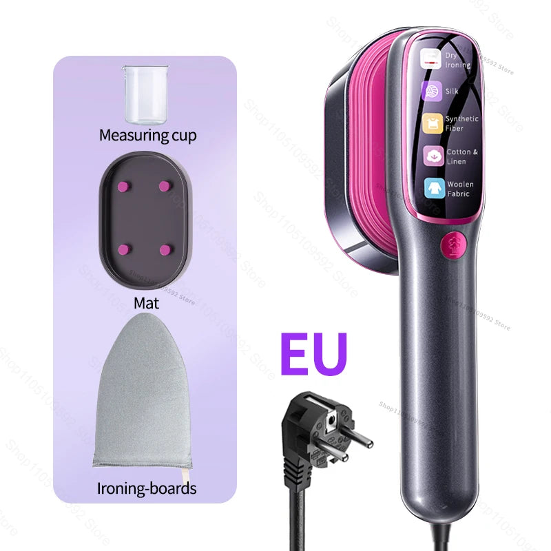 220V 1200W Handheld Garment Steamer – 5-Level Portable Steam Iron for Clothes