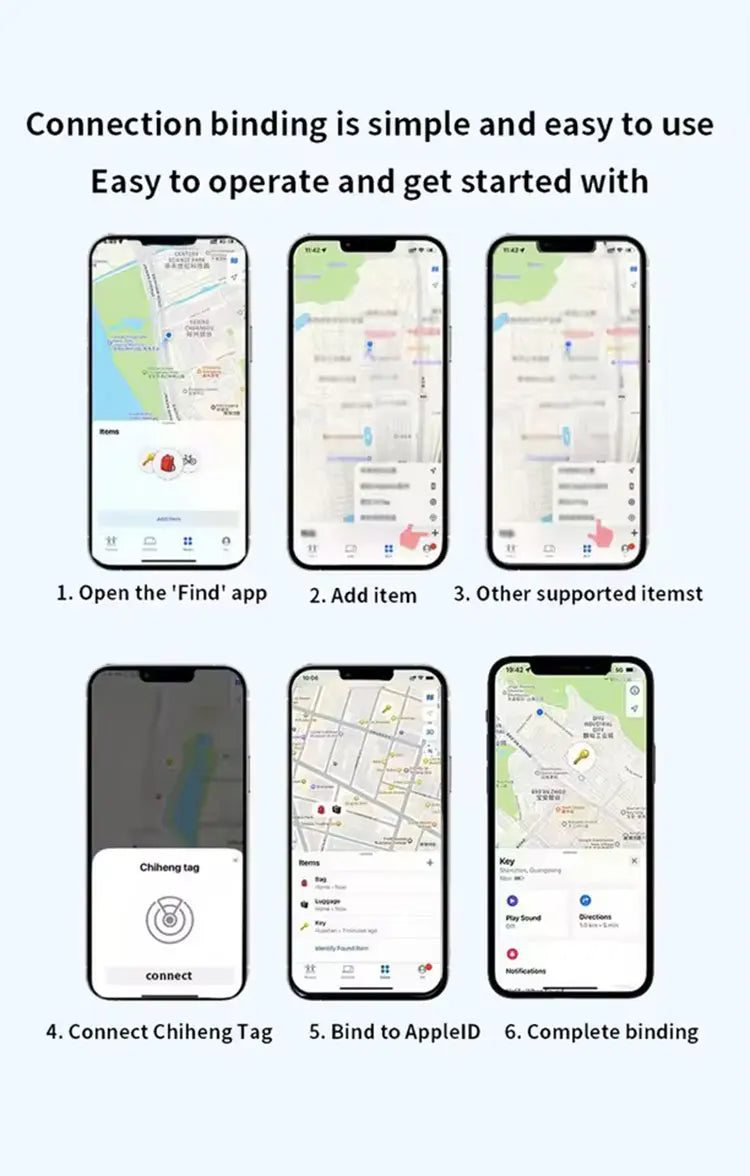 Bluetooth Item Finder Tracker – Compact Locator for Keys, Bags and Travel Gear