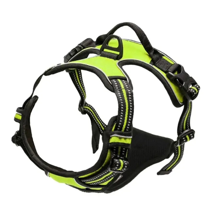 Pet Dog Harness, Collar & Leash Set – Adjustable Vest Harness for Small & Medium Dogs