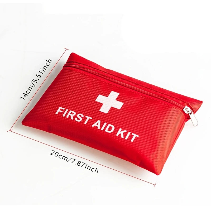 Compact First Aid Kit – Portable Emergency Supply Bag for Home, Car, Office and Travel