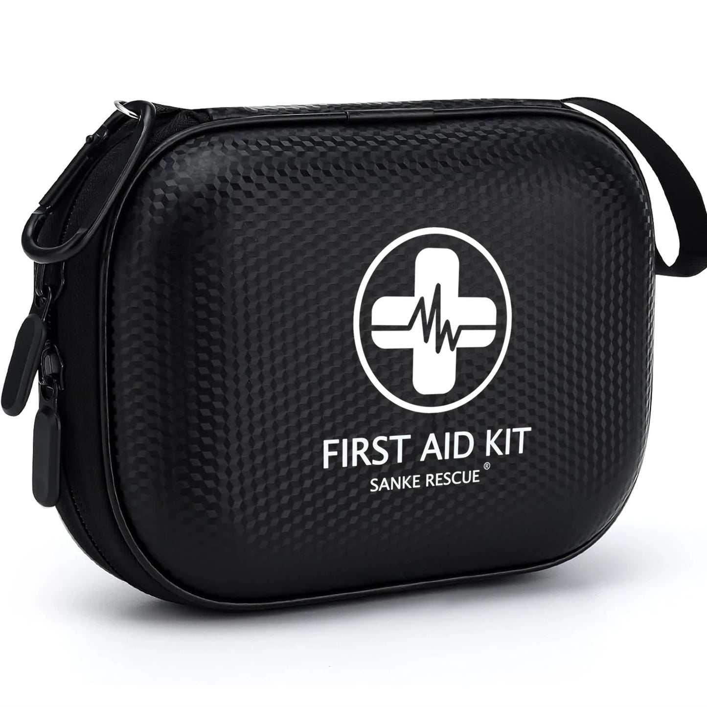 150-Piece Compact First Aid Kit – Water-Resistant EVA Hard Case for Car, Travel and Camping