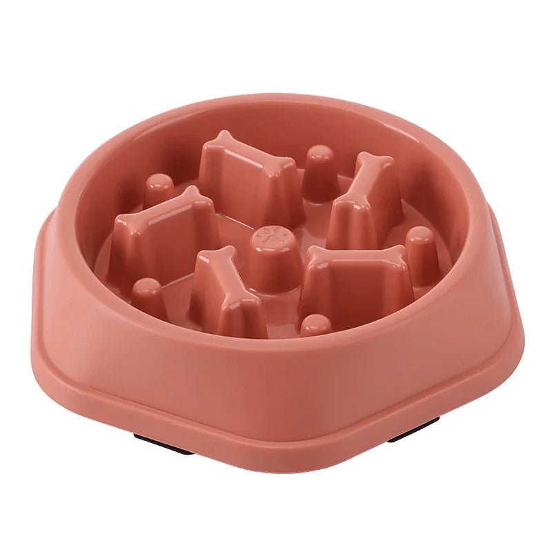Non-Slip Slow Feeder Dog Bowl – Anti-Choking Puzzle Feeding Dish for Small, Medium & Large Dogs - Goodify Mart