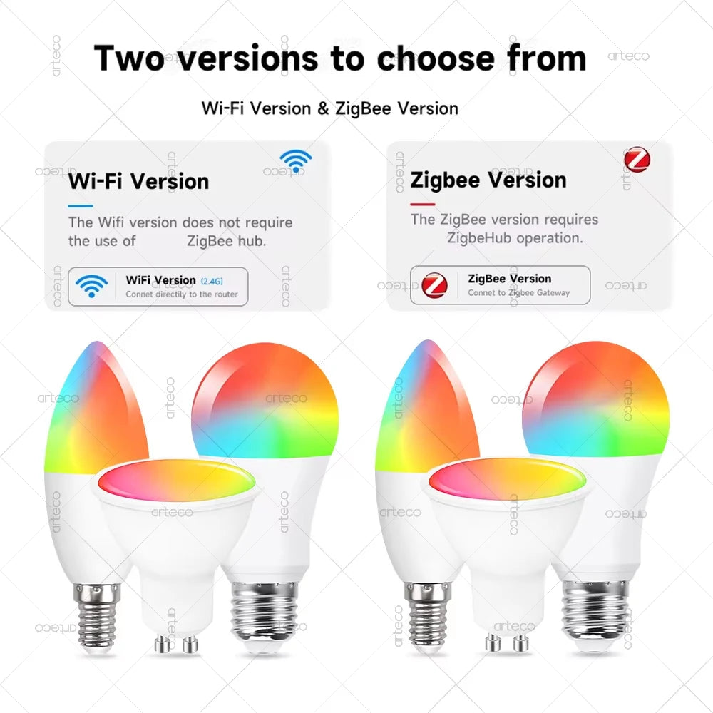 eWeLink Smart LED Bulb – WiFi or Zigbee