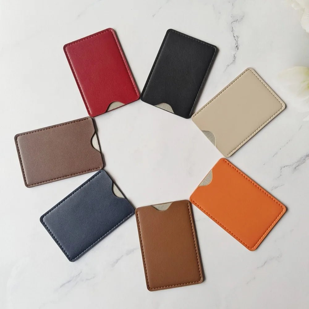 Ultra-Thin RFID-Blocking PU Card Sleeve – Bank, ID and Travel Card Holder - Goodify Mart