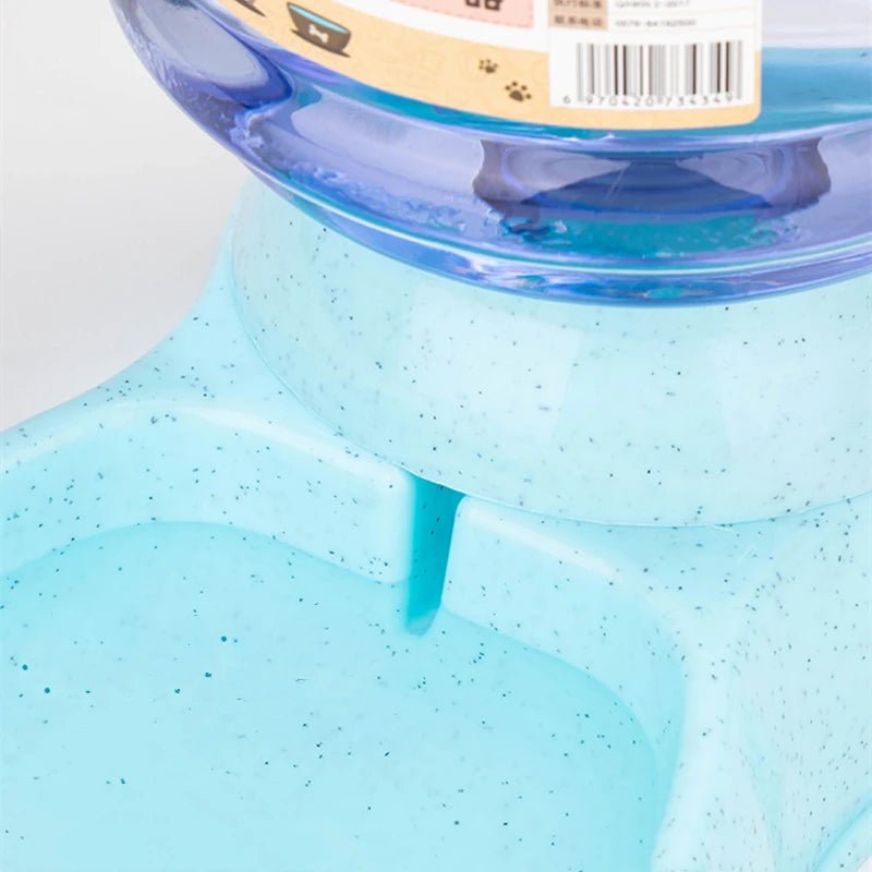 Large Capacity Pet Feeder Bowl with Automatic Water Dispenser – Dog & Cat Food and Drinking Station - Goodify Mart