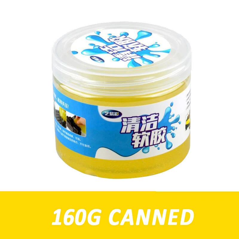160g Reusable Car Cleaning Gel For Air Vents, Dashboard And Keyboards