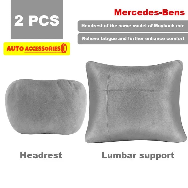 Universal Car Headrest Neck Pillow – Soft Adjustable Seat Support Cushion - Goodify Mart