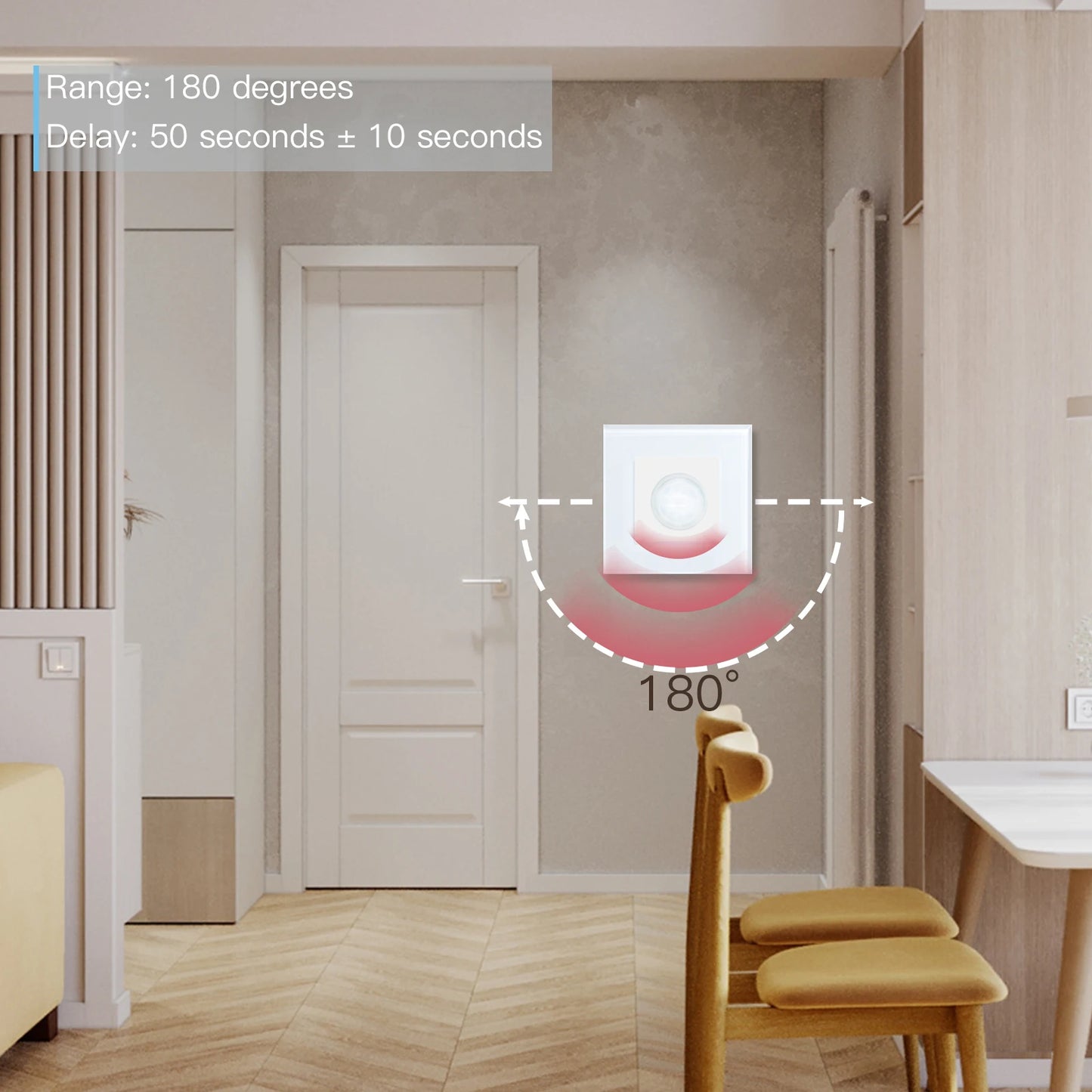 BSEED PIR Motion Sensor Wall Switch – EU Standard