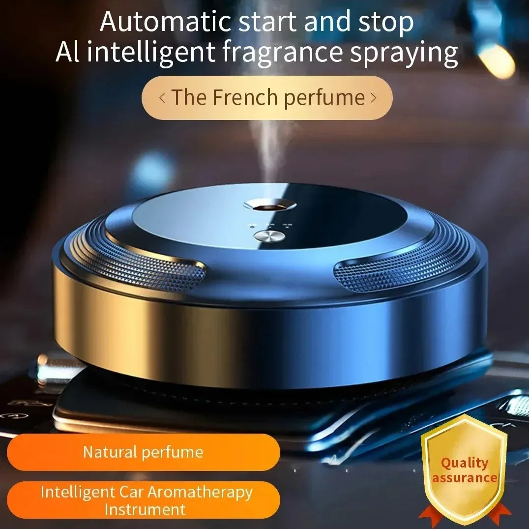 XMSJ OV-5 Smart Car Aroma Diffuser – Essential Oil Mist Freshener With 3 Fragrances