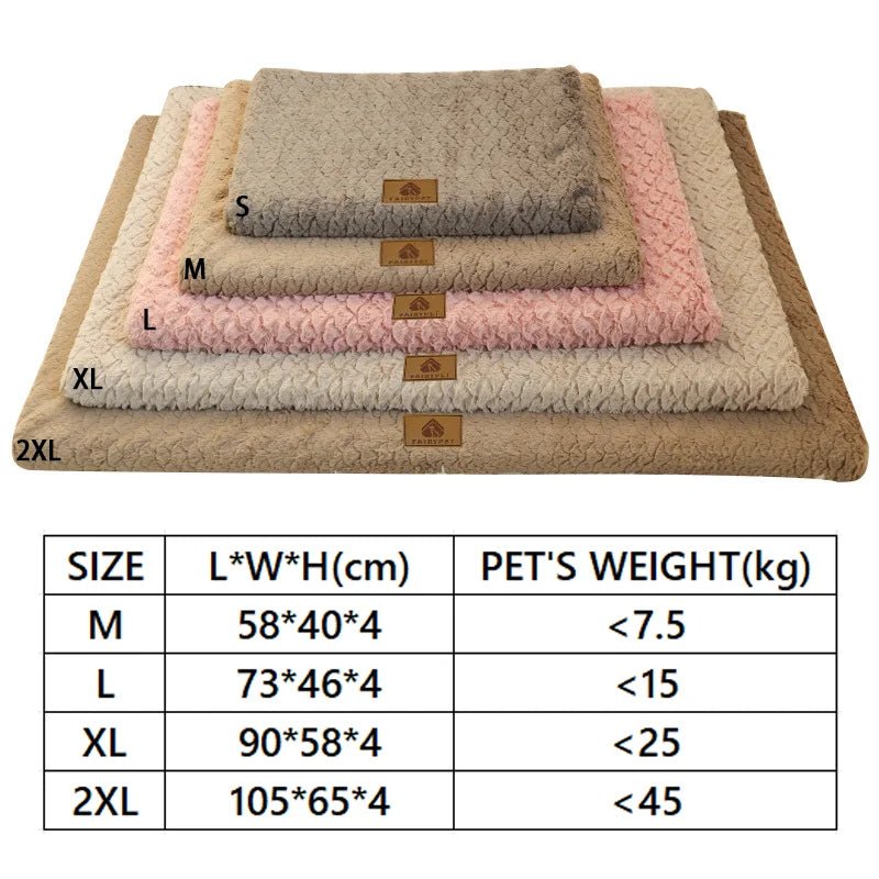 3D Foam Dog Bed With Washable Faux Fur Cover & Non-Slip Base - Goodify Mart