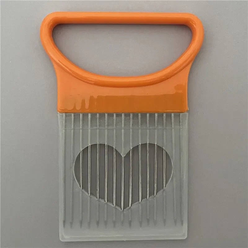 Colorful Onion Slicer with Stainless Steel Holder - Goodify Mart
