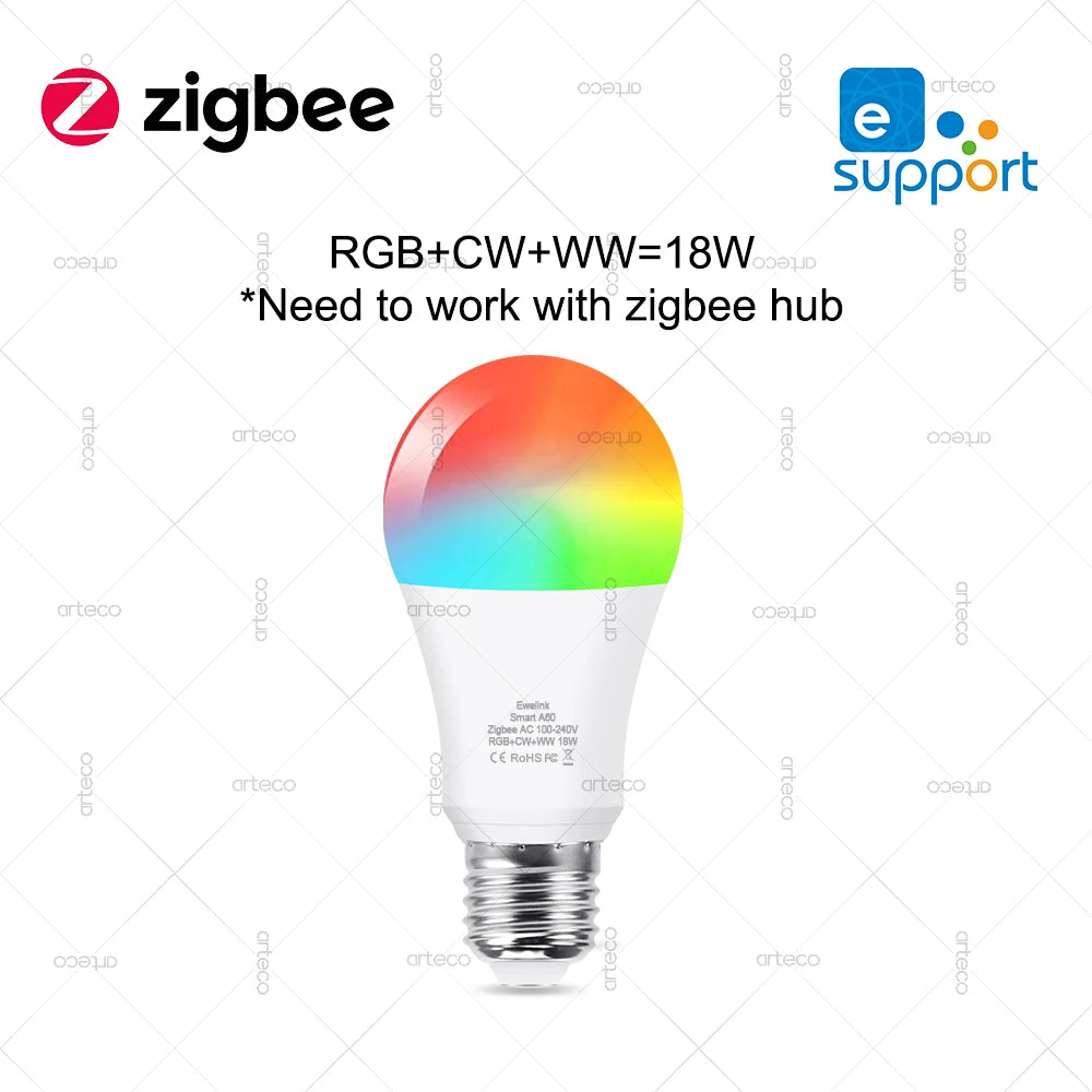 eWeLink Smart LED Bulb – WiFi or Zigbee
