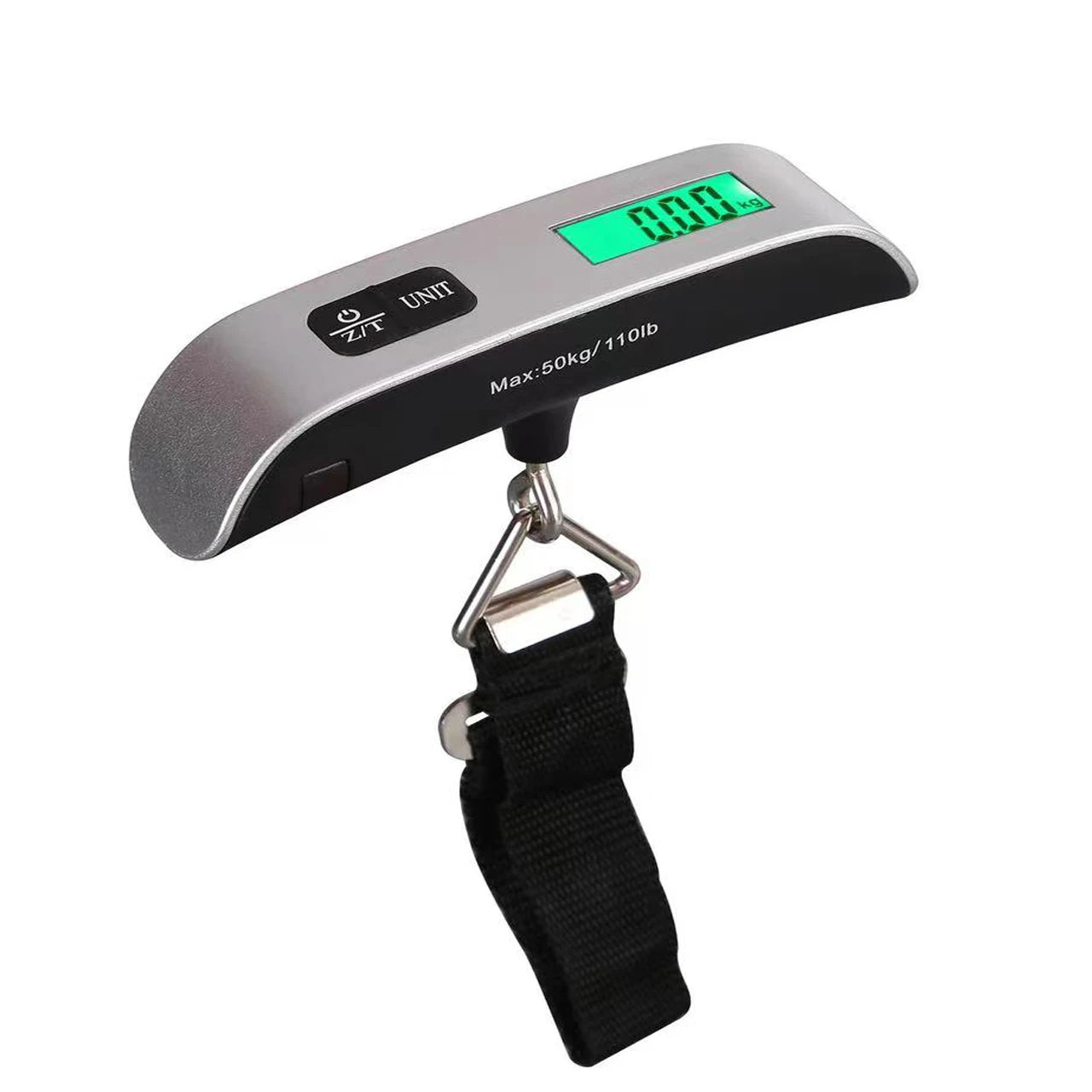 ZUIDID Digital Luggage Scale 50kg/110lb – Portable LCD Hanging Travel Weight Tool