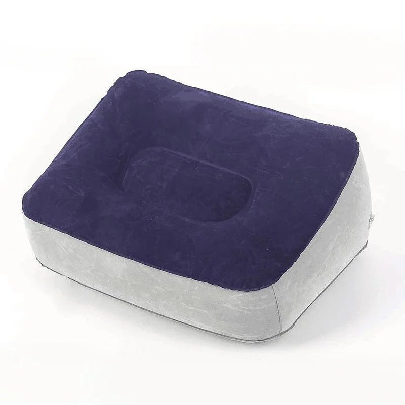 Inflatable Under-Desk Footrest Pillow – Portable Leg Support for Travel, Office and Home - Goodify Mart