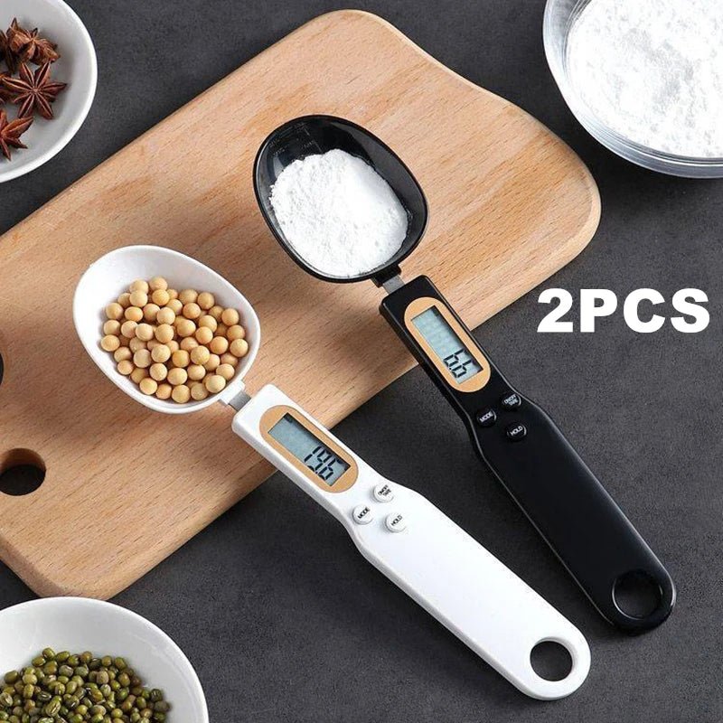 Kitchya Digital Spoon Scale 0.1g–500g – Mini LCD Measuring Spoon for Coffee, Flour & Baking - Goodify Mart