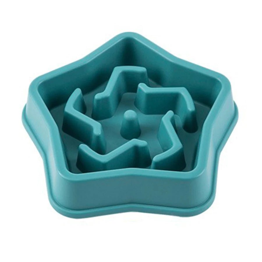 Dog Slow Feeder Bowl – Anti-Choking Cloud Shape Slow Eating Bowl for Large & Small Dogs (500ml) - Goodify Mart