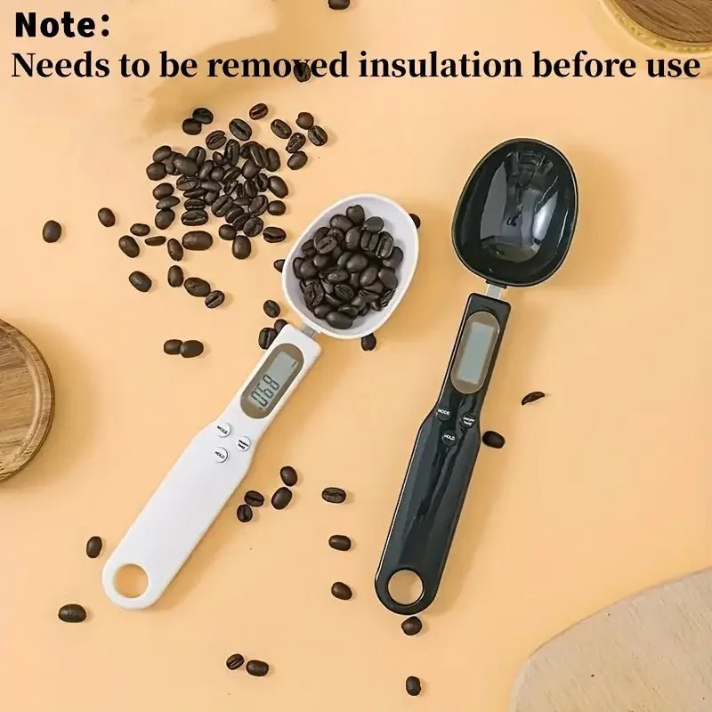 Kitchya Digital Spoon Scale 0.1g–500g – Mini LCD Measuring Spoon for Coffee, Flour & Baking - Goodify Mart