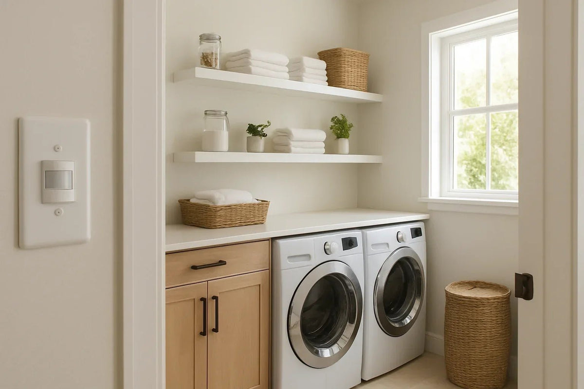 How to Use a Motion Sensor Light Switch in Your Laundry Room - Goodify Mart