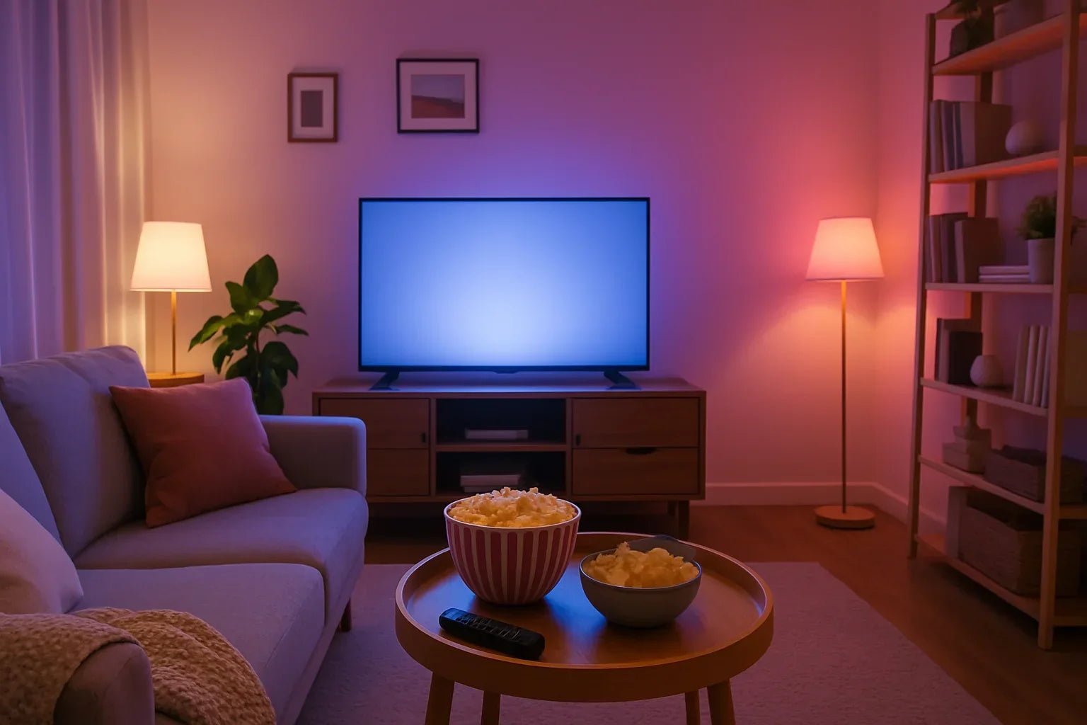 How Smart Light Bulbs Set the Mood for Movie Nights at Home - Goodify Mart